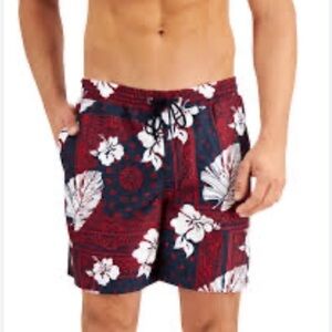 ClubRoom/ Men’s Swim / Floral Print / L